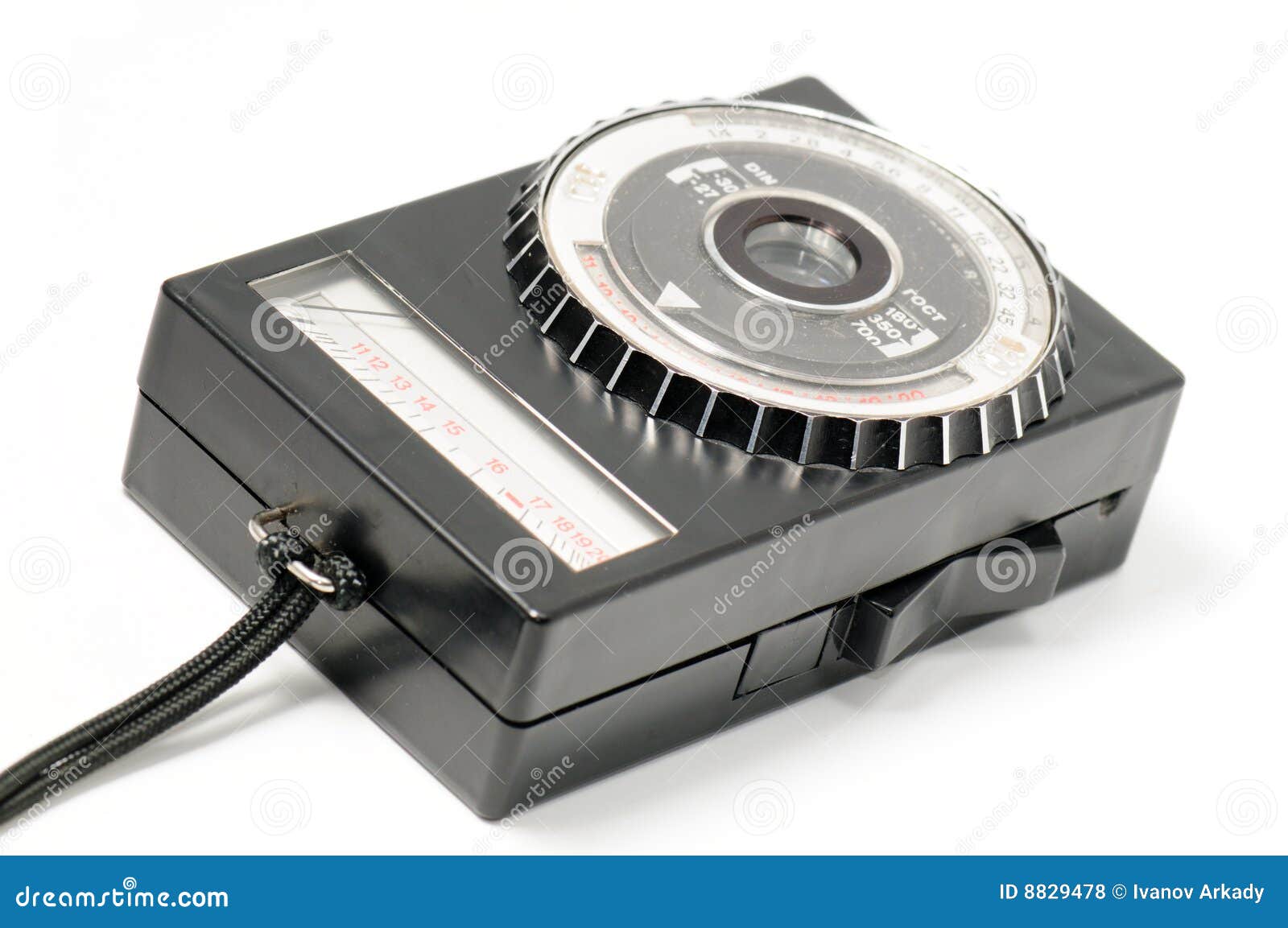 Vintage light meter stock photo. Image of objects, equipment 8829478