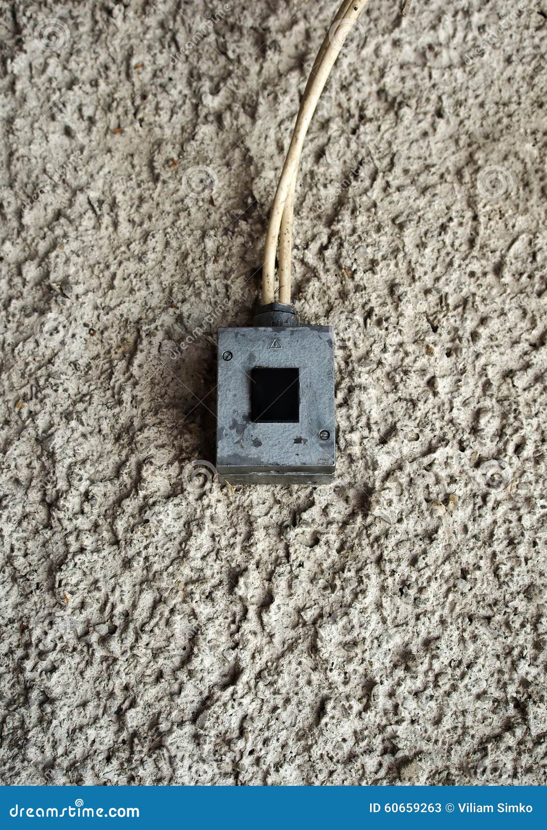 Vintage light switch stock image. Image of appliance 60659263