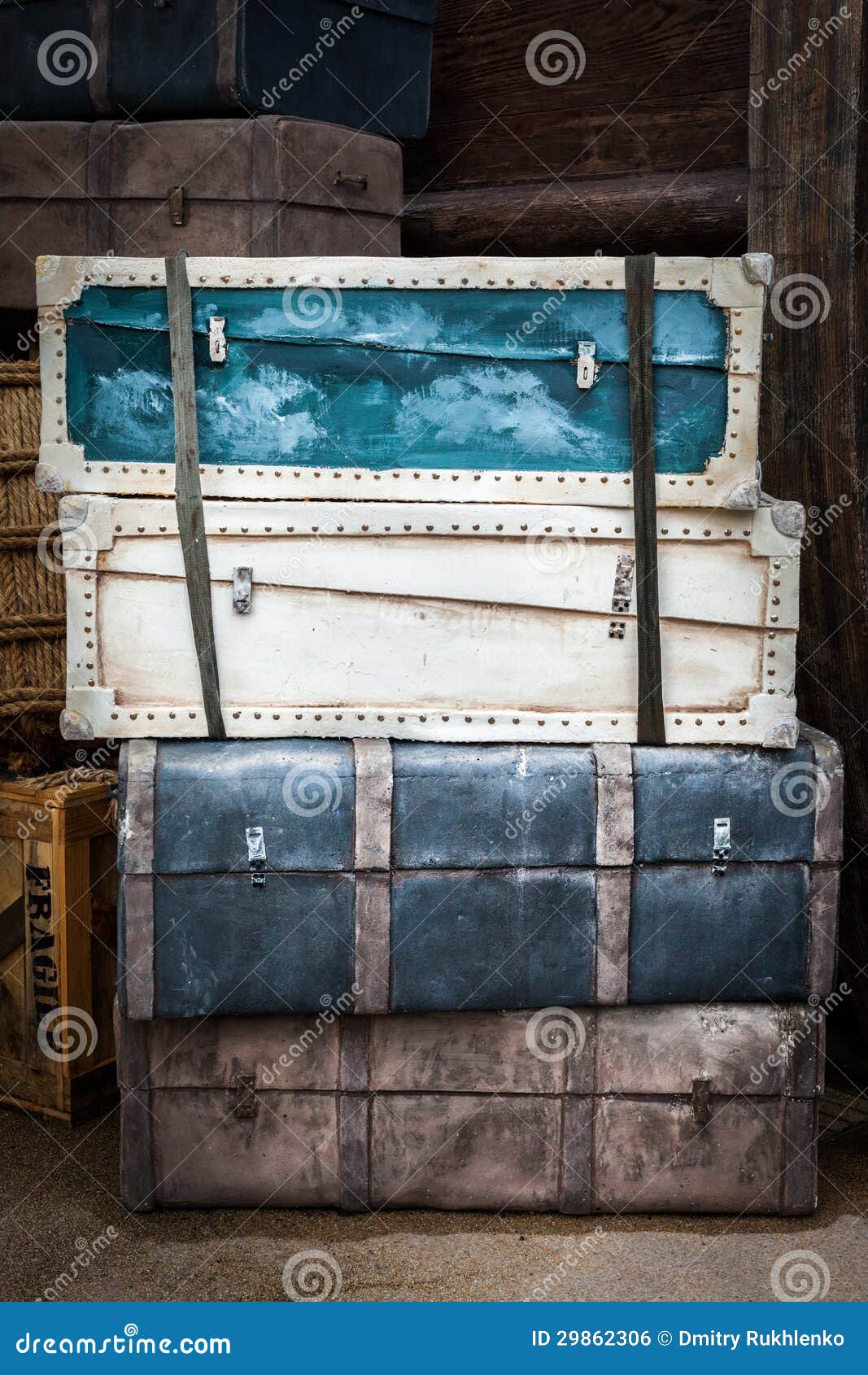 Vintage luggage stock photo. Image of luggage, baggage 29862306