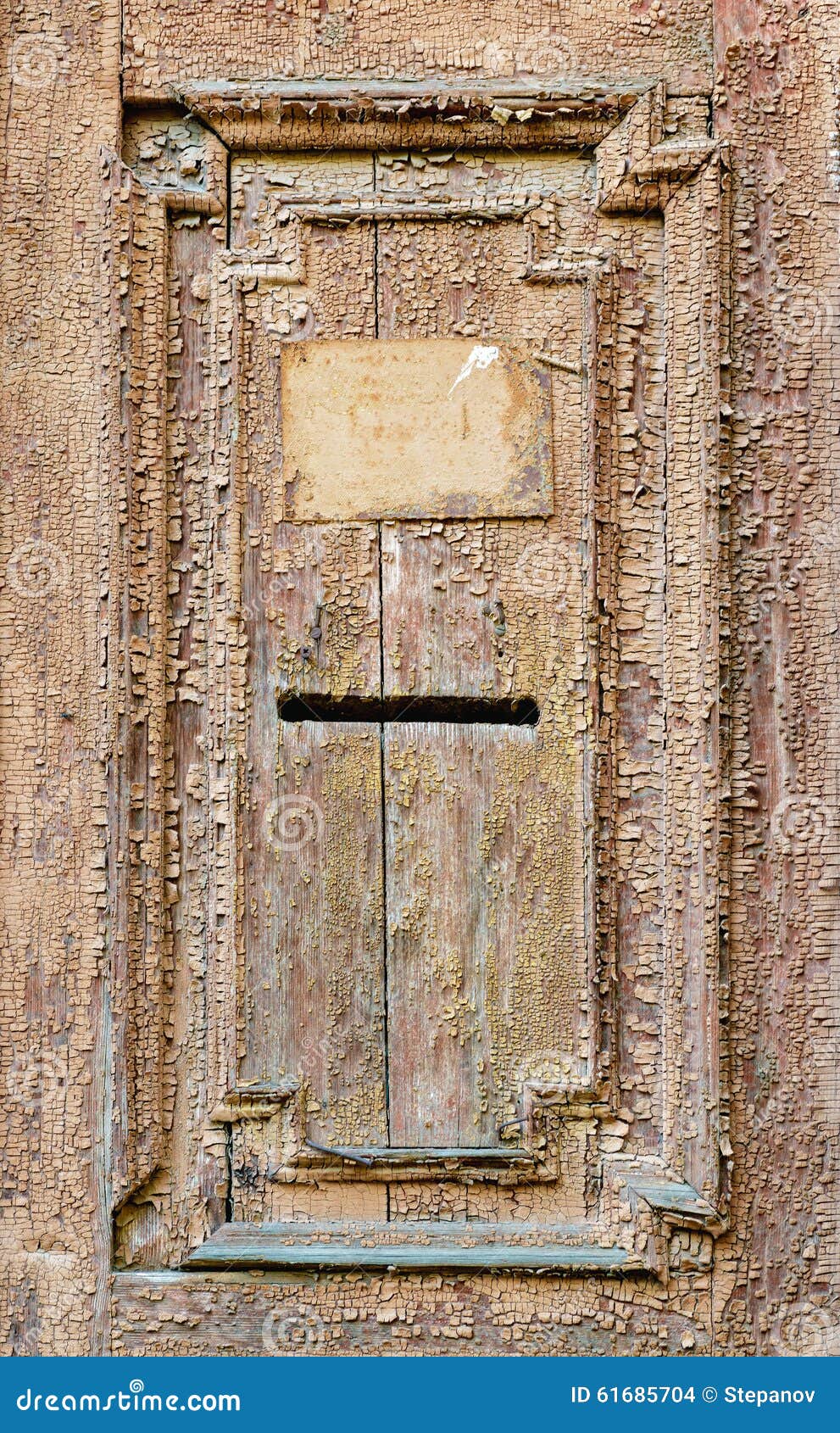 Vintage Mail Slot in a Wooden Door Stock Photo Image of architectural