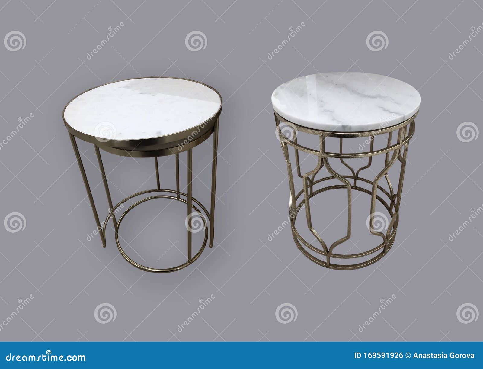 Round Nesting Side Tables Set Marble Antique Brass West Elm Australia