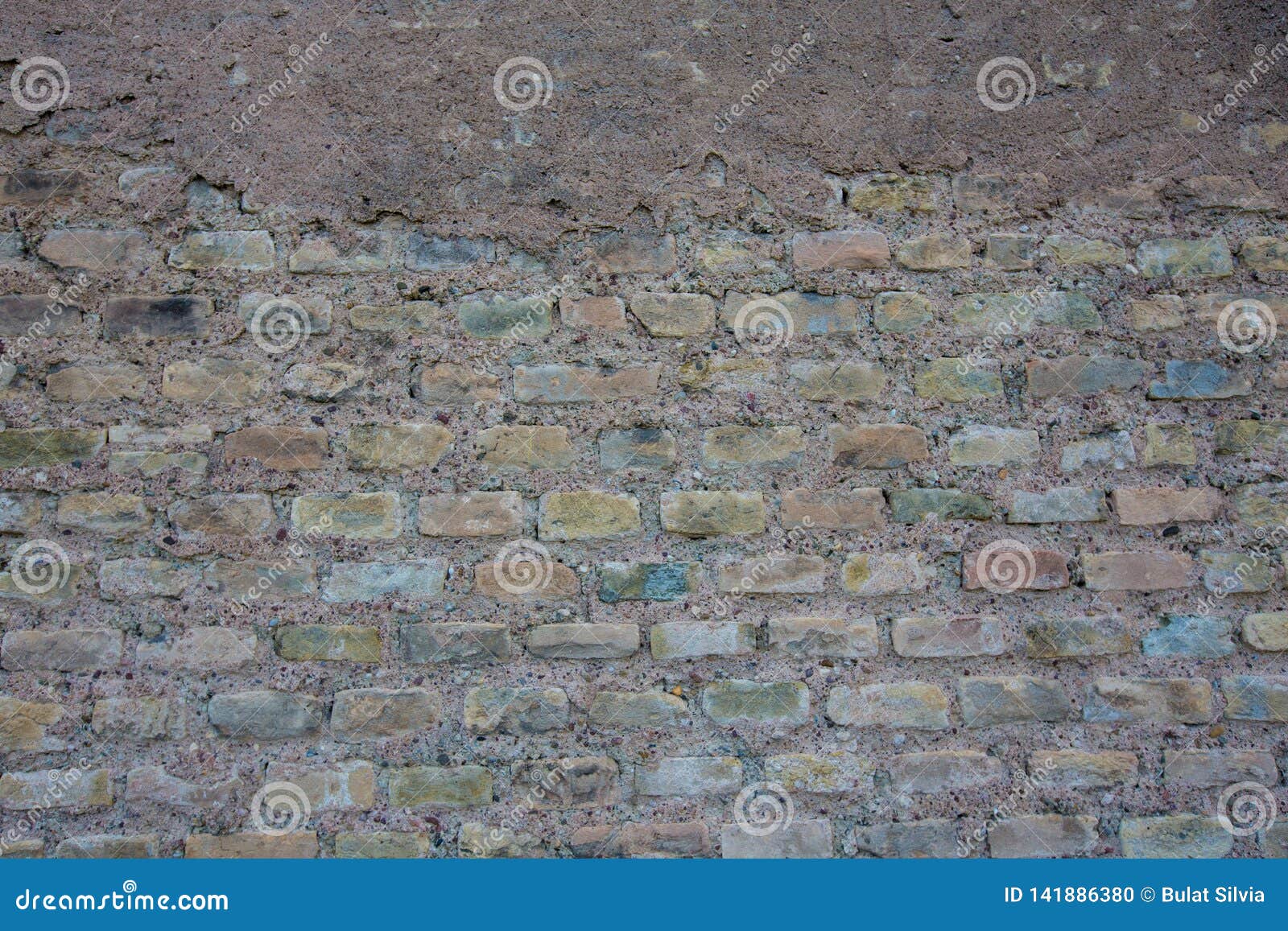 Vintage Masonry Concrete Wall Stock Photo Image of design, fence