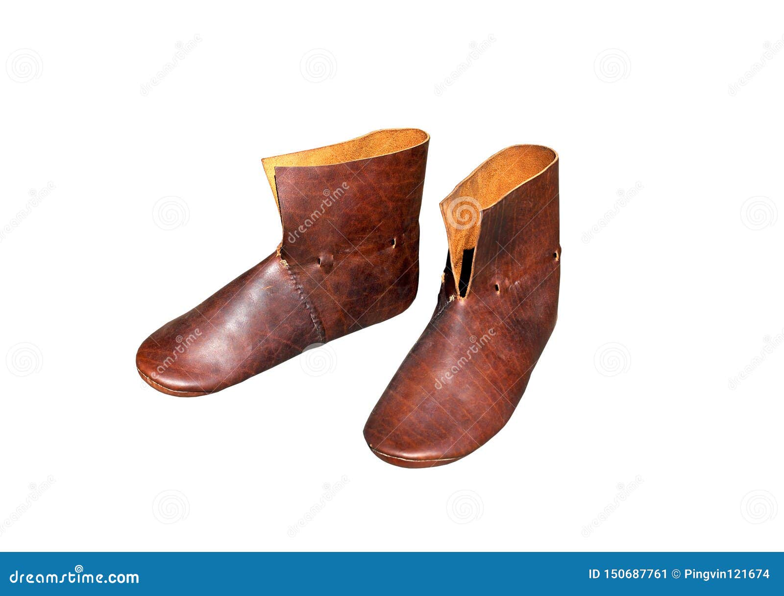 Vintage men`s shoes stock image. Image of brown, isolated - 150687761