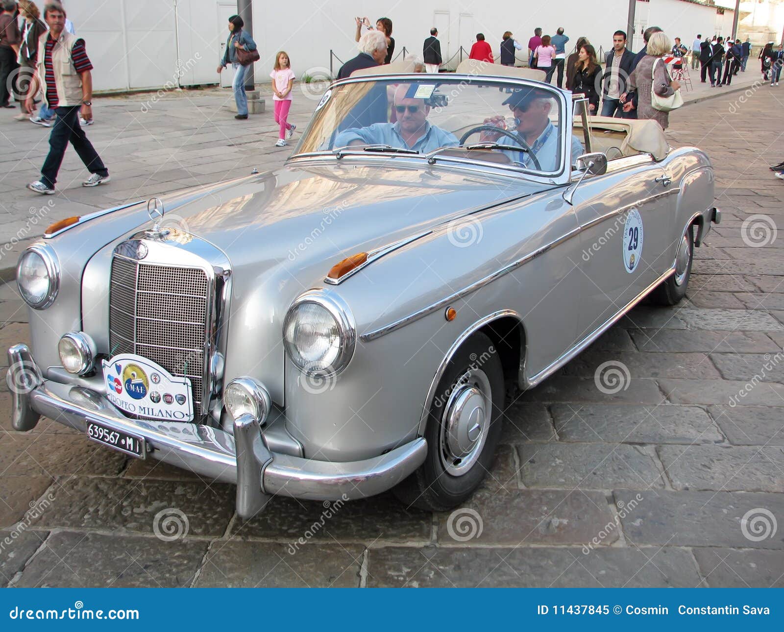 Vintage Mercedes Sport Car Editorial Image - Image: 11437845