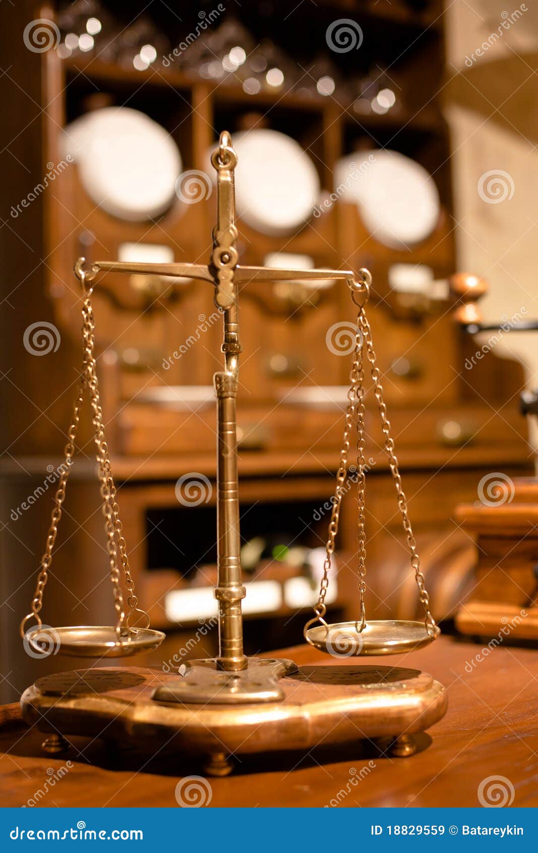 Vintage metal scales stock image. Image of antique, system 18829559