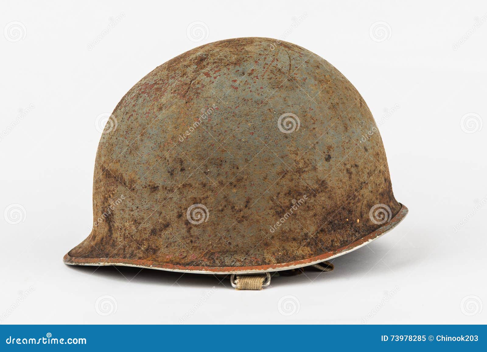 Vintage military helmet stock image. Image of history 73978285