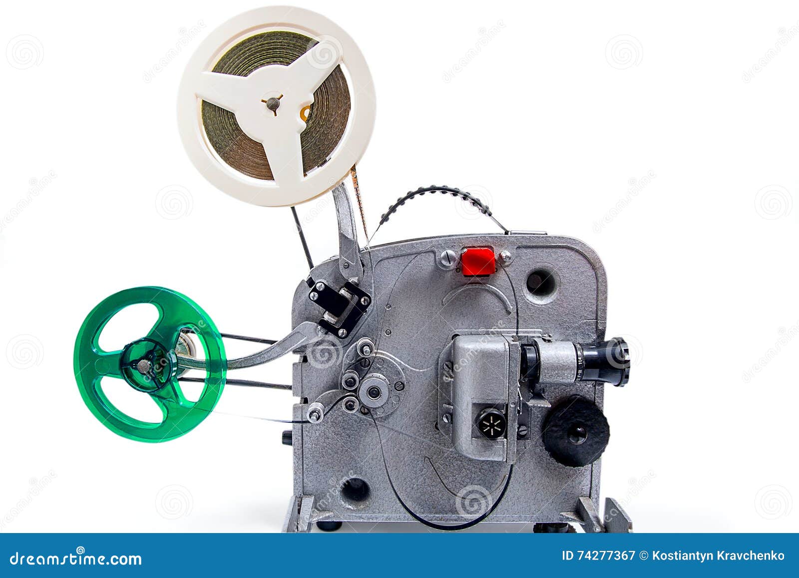 Vintage Motion Picture Film Projector and Reel of Motion Picture Stock  Image - Image of projection, spool: 74277367