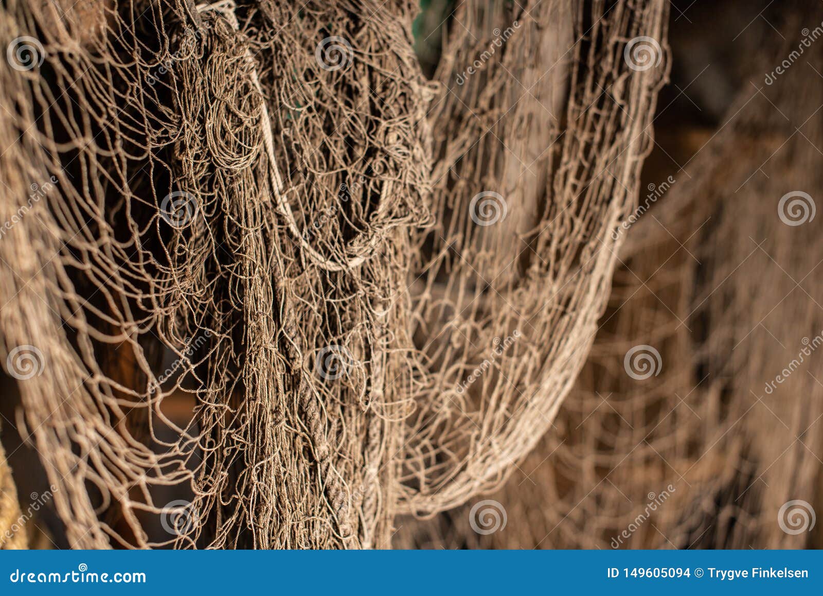 Vintage Nets Used in Fishing a Long Time Ago Stock Photo - Image of fish,  cord: 149605094