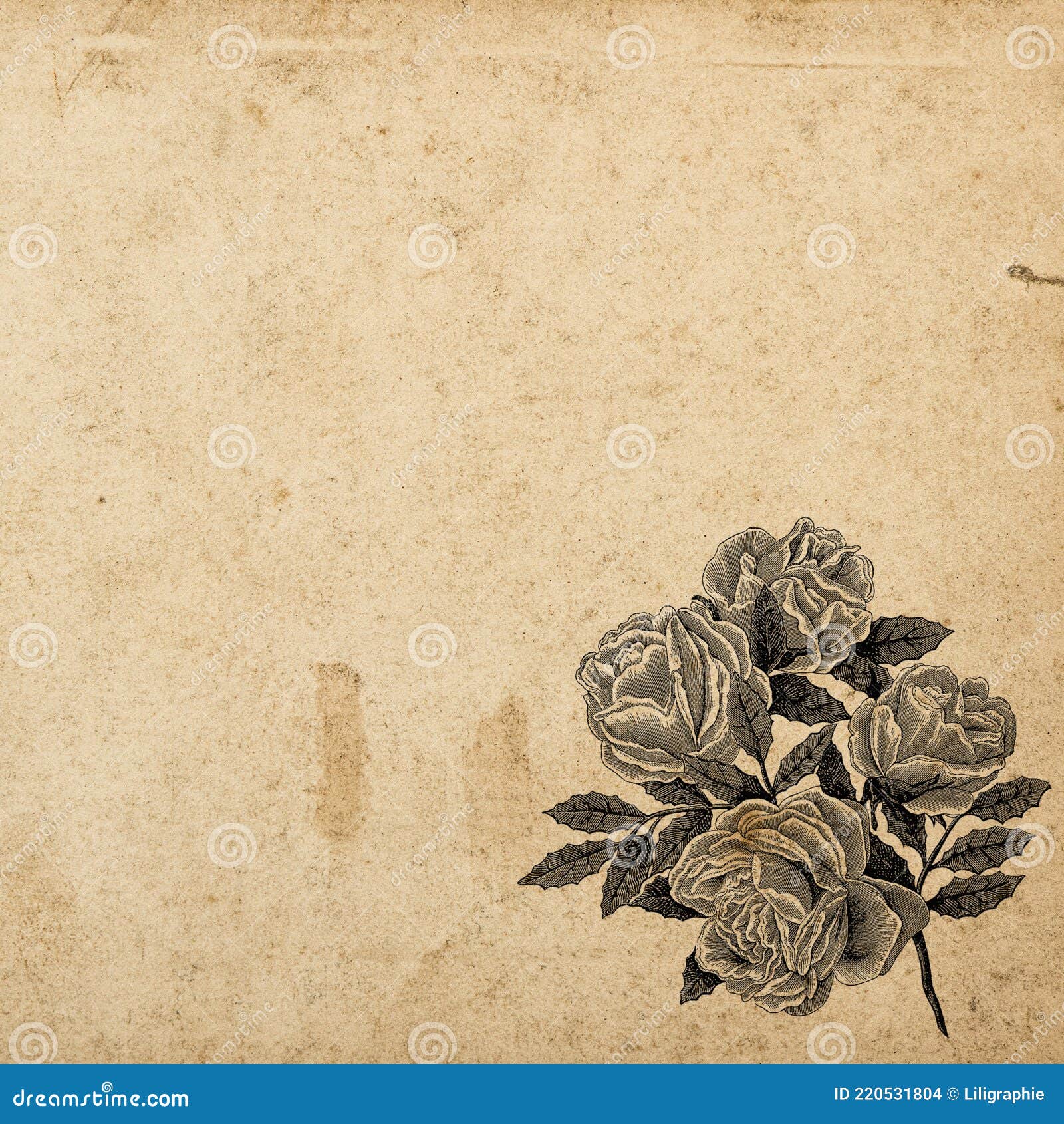 Vintage Old Paper Texture Background Decoupage Crafting Scrapbooking ...