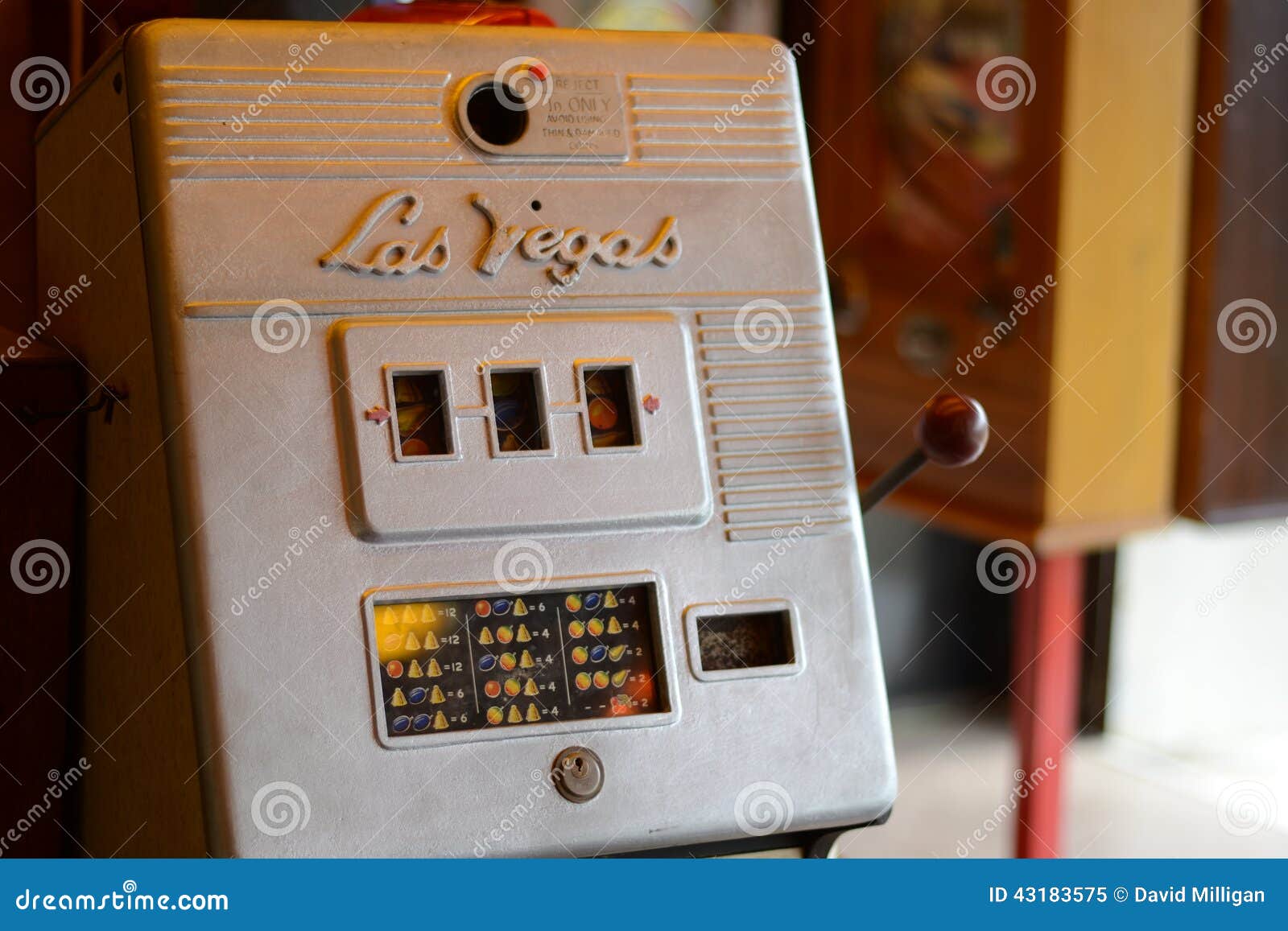 Fruit machine one armed bandit