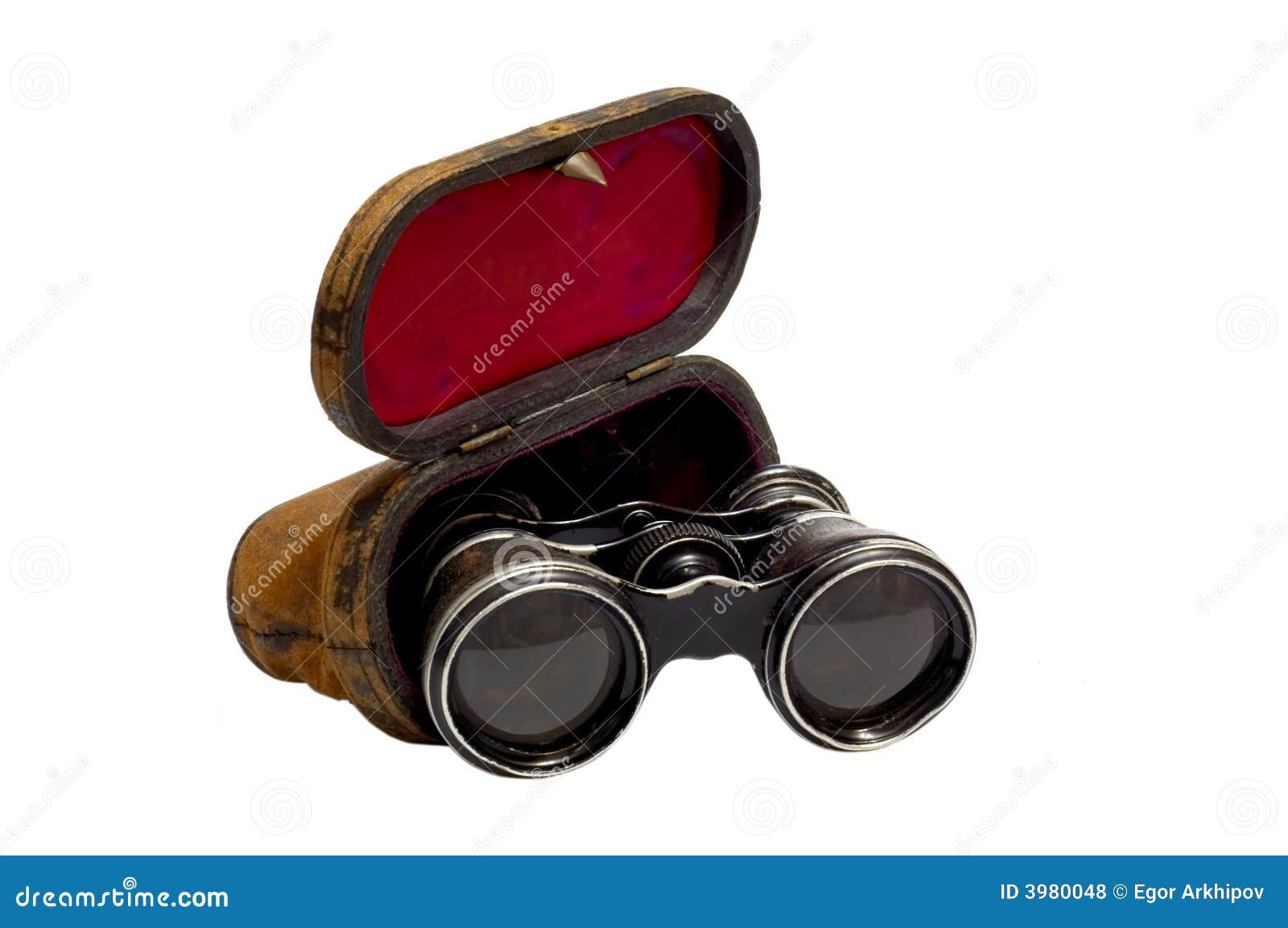 A Vintage Opera Glasses With Case Picture. Image 3980048