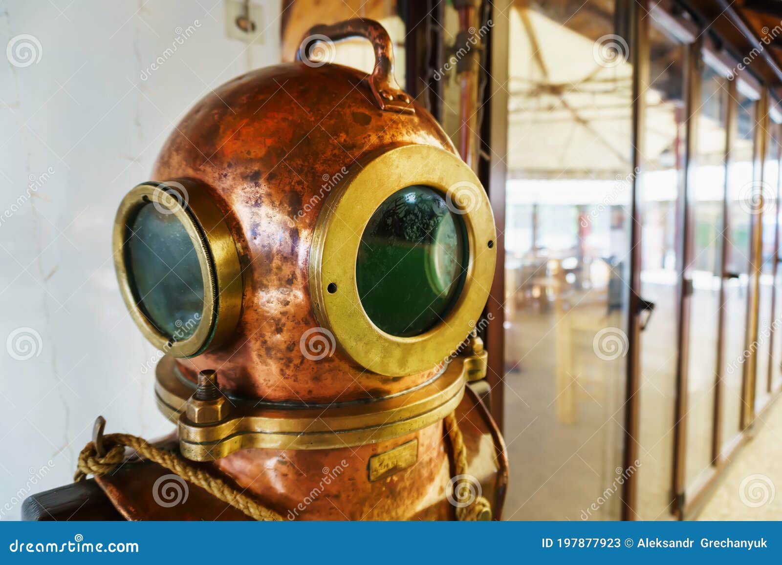 Vintage Original Soviet 3bolt Diving Helmet 1960 Old Diving Stock