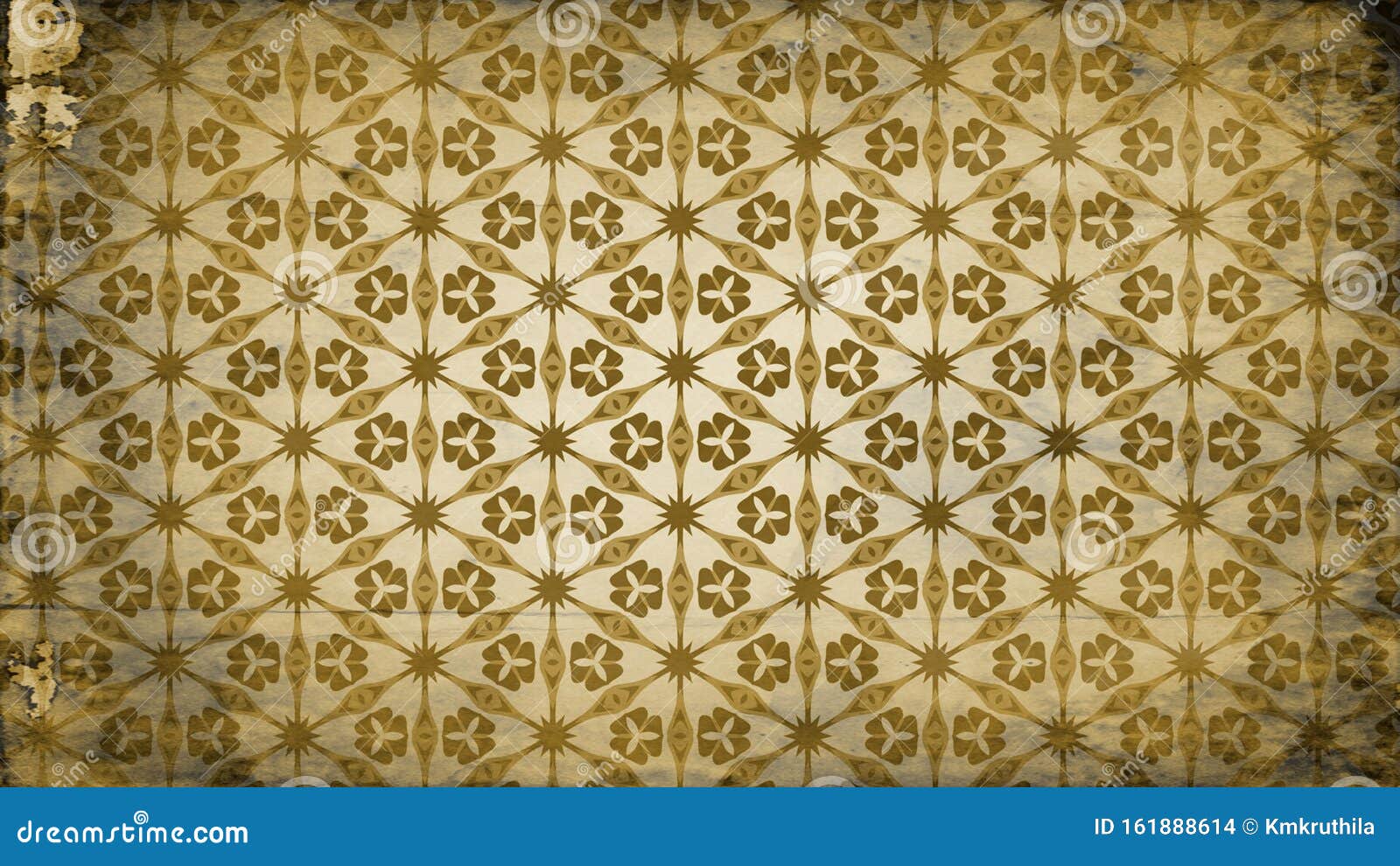 Vintage Ornament Pattern Background Template Stock Photo Image of