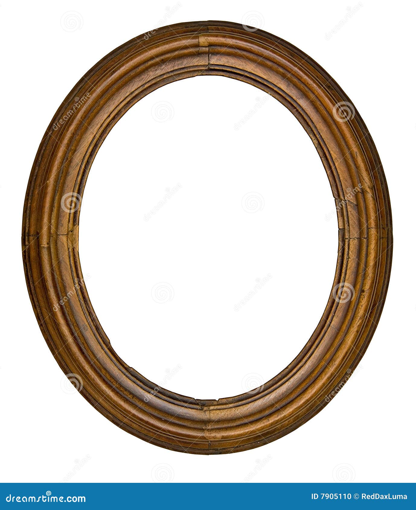 vintage oval frame