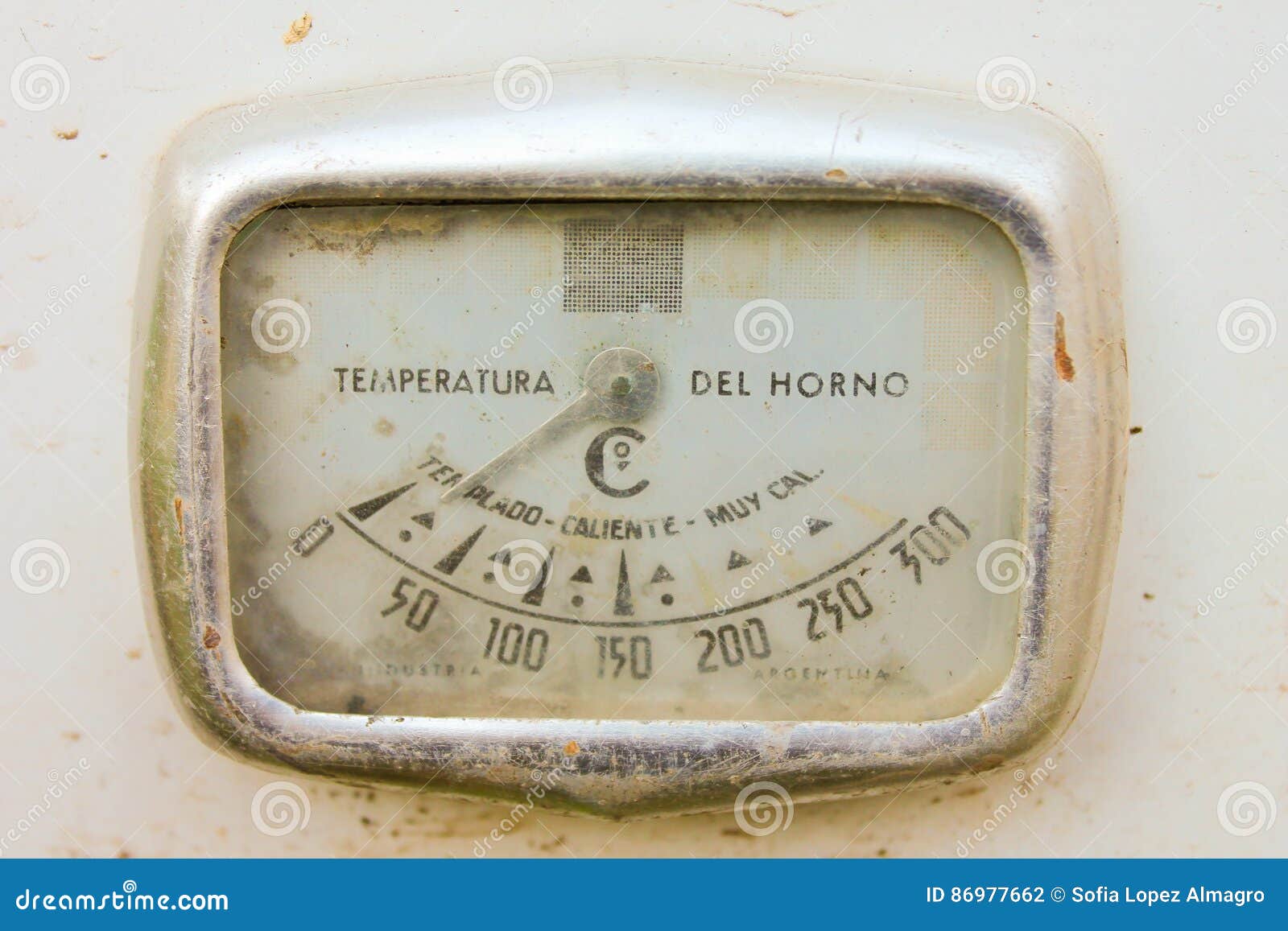 Vintage Oven Thermometer foto de stock. Imagem de frio 86977662