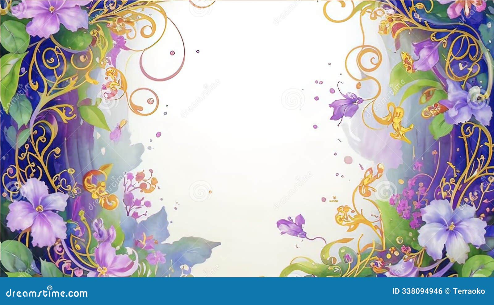vintage page with magic lines, decorated with an intricate frame that showcases the masterful combination