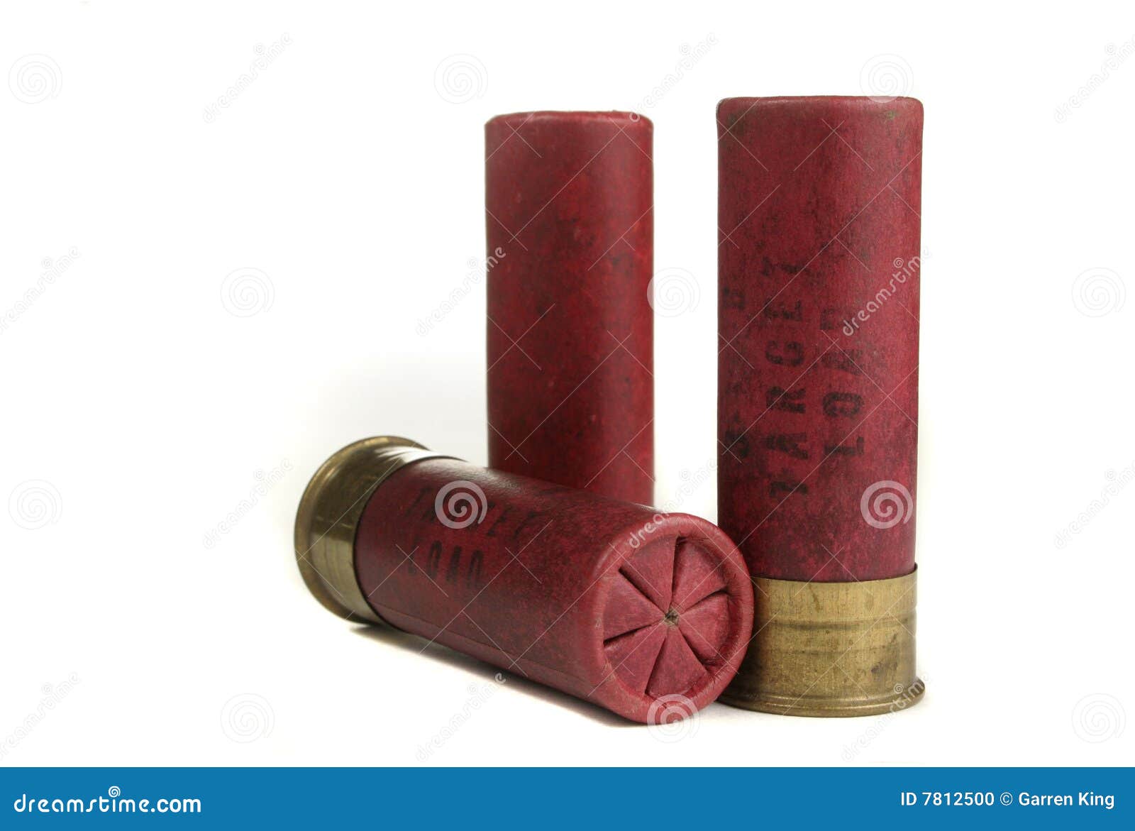 Vintage Paper Shotgun Shells Stock Photo - Image of clays, sporting: 7812500