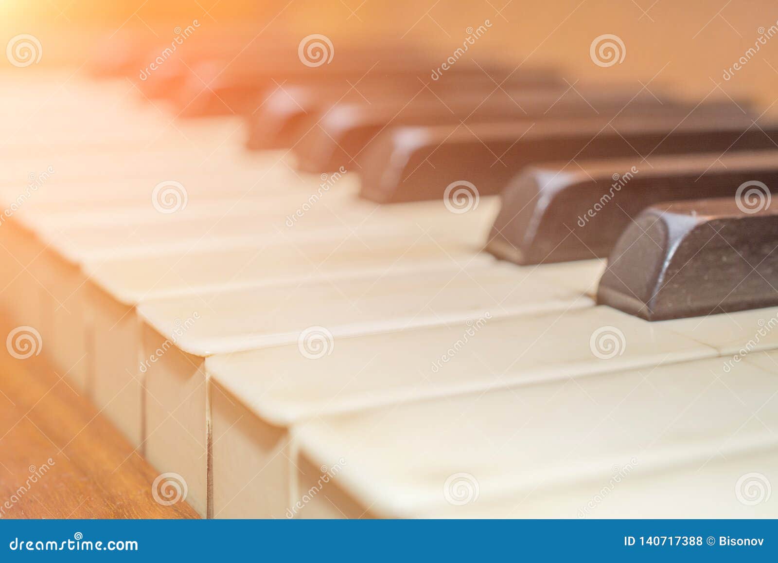 Vintage piano keys stock photo. Image of background - 140717388