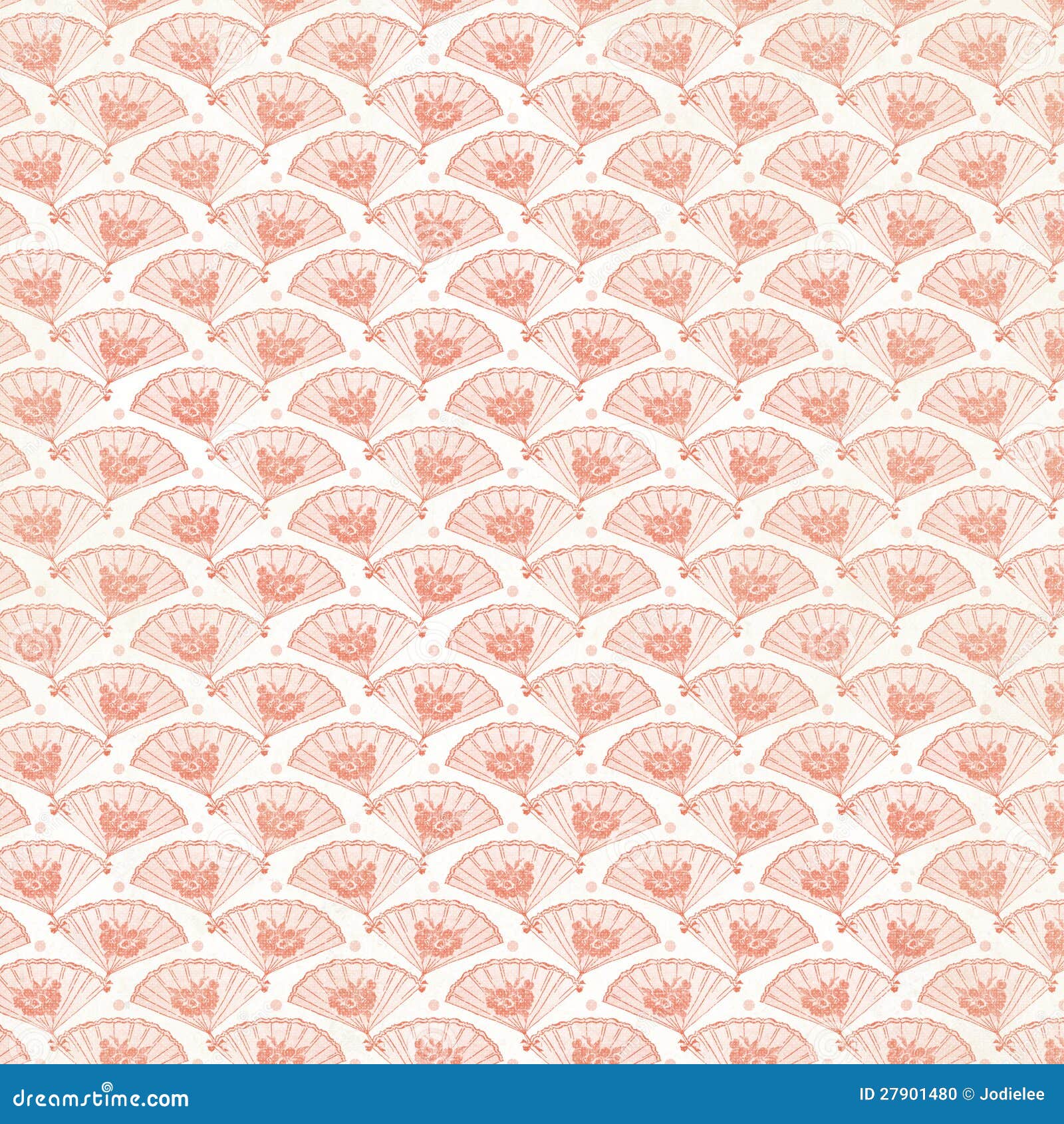 vintage pink fan background repeat wallpaper