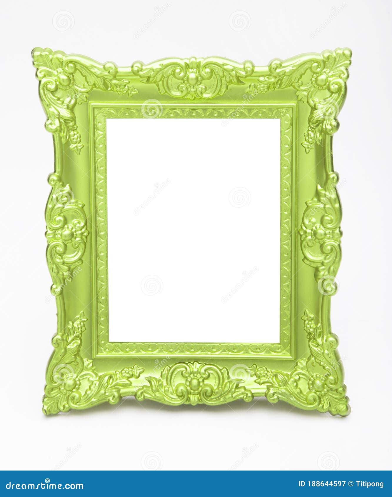 Vintage Plaster Frame stock image. Image of metal, figured 188644597