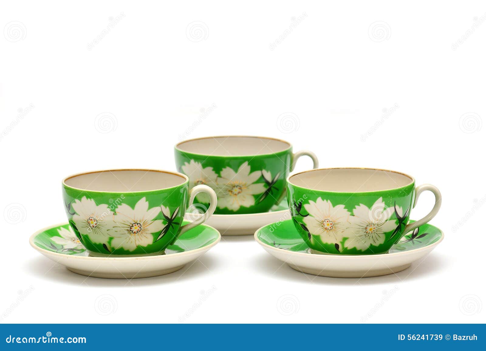 Vintage porcelain tea set stock image. Image of porcelain - 56241739