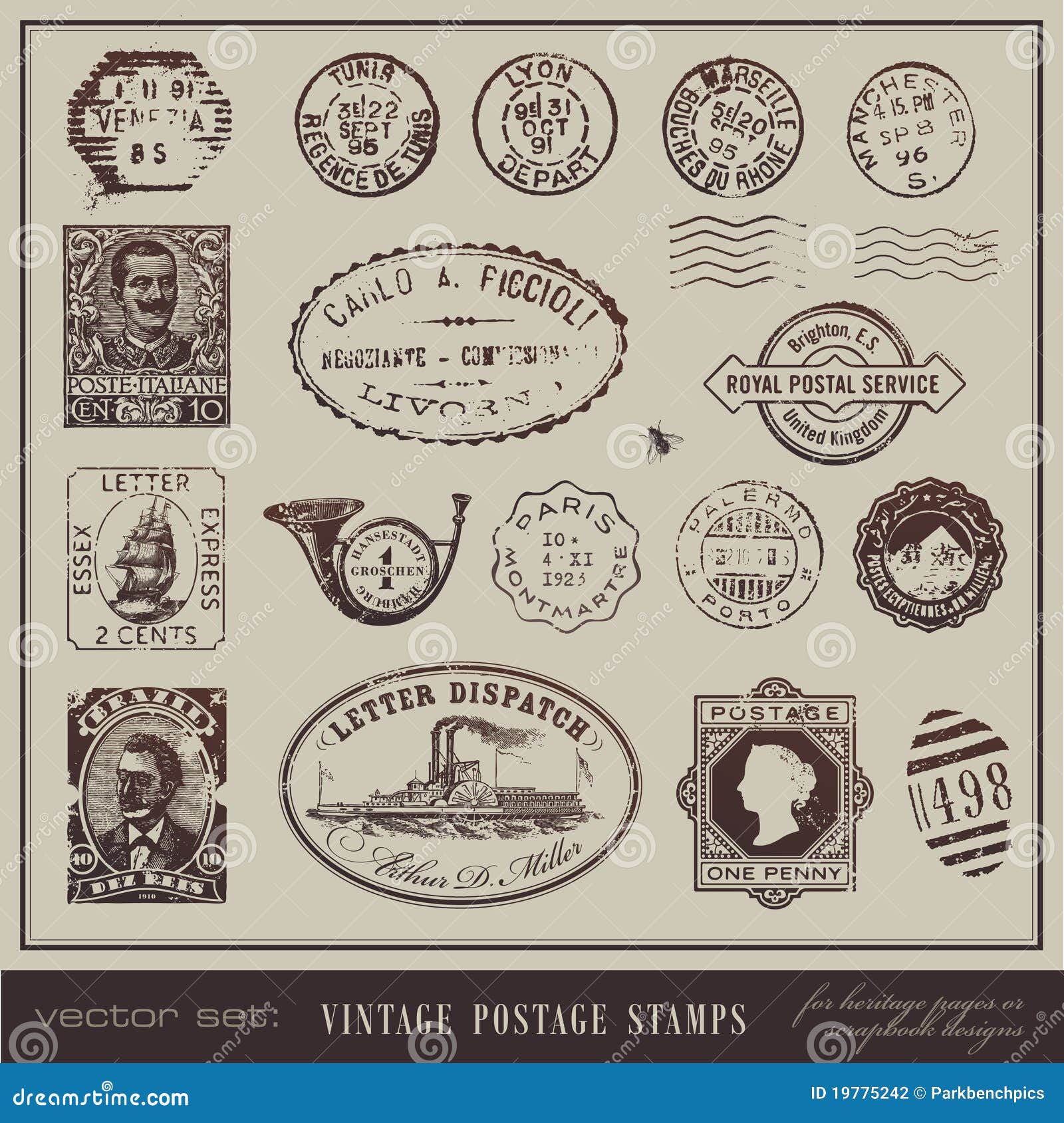 Vintage Stamps