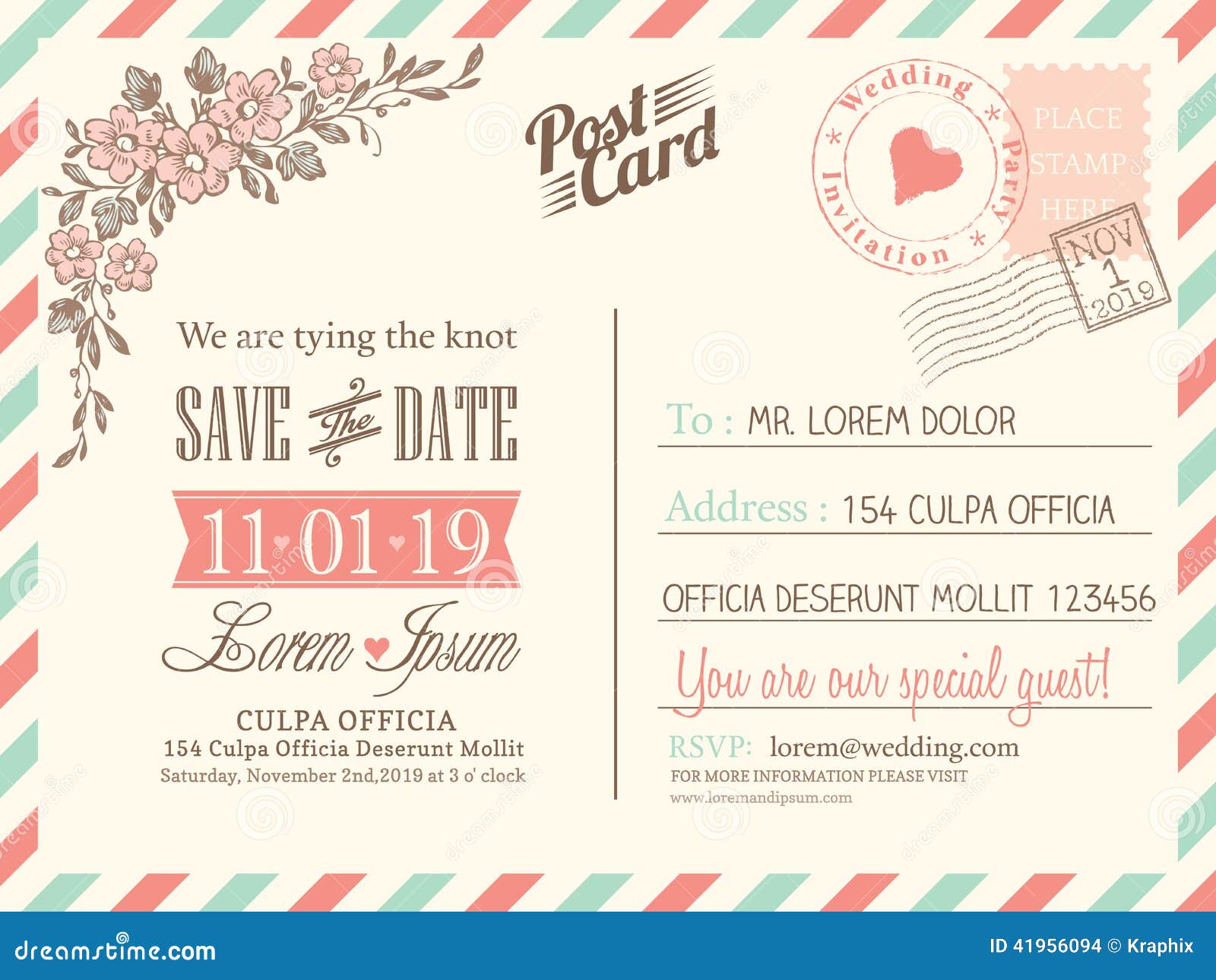 Vintage Invite Template Free from thumbs.dreamstime.com