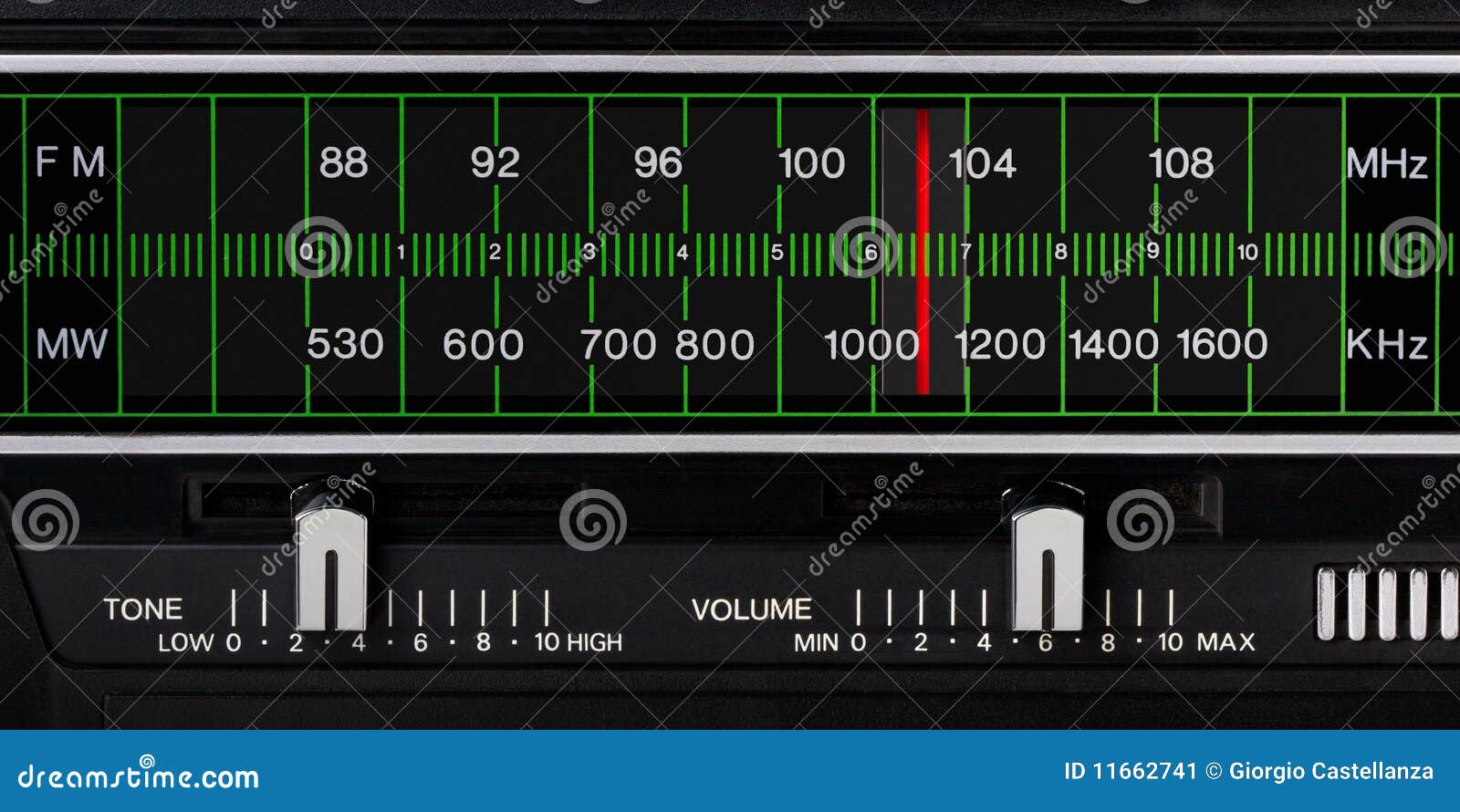 Vintage Radio Tuner 103