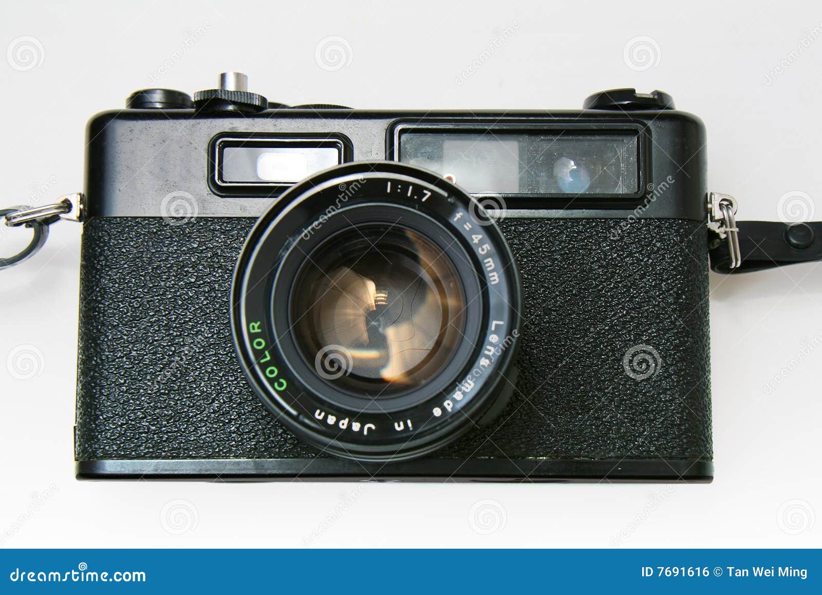 Vintage Rangefinder Shutter Speed Dial RoyaltyFree Stock Photography
