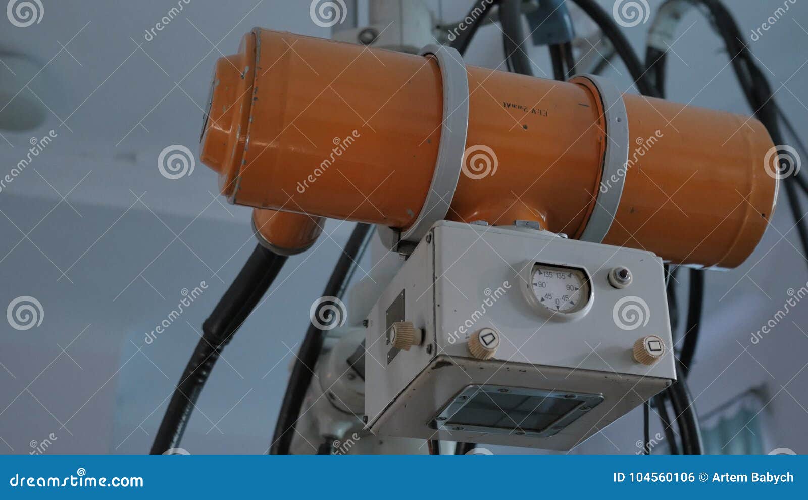 Vintage xray machine stock photo. Image of plates, radiation 104560106