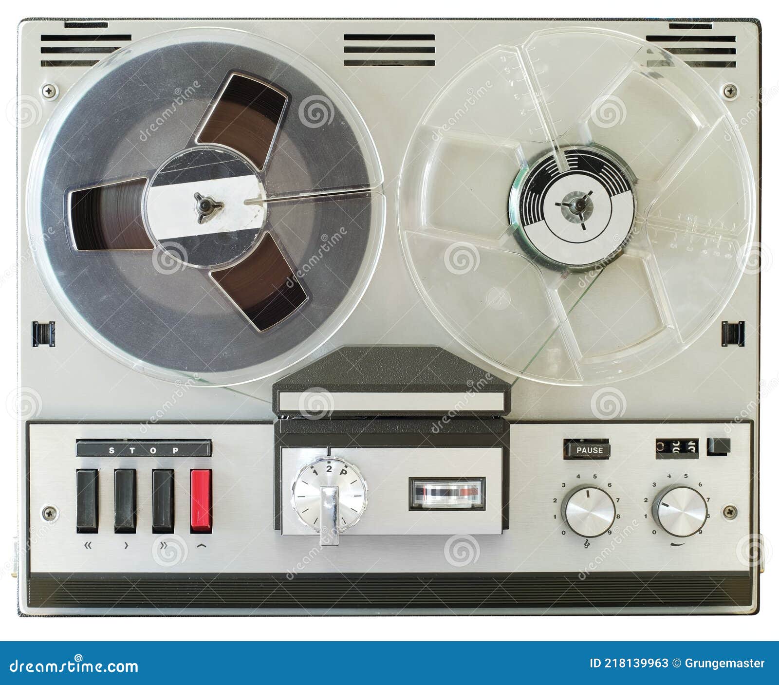 Vintage Reel To Reel Tape Recorder, Open Reel Audio Recorder