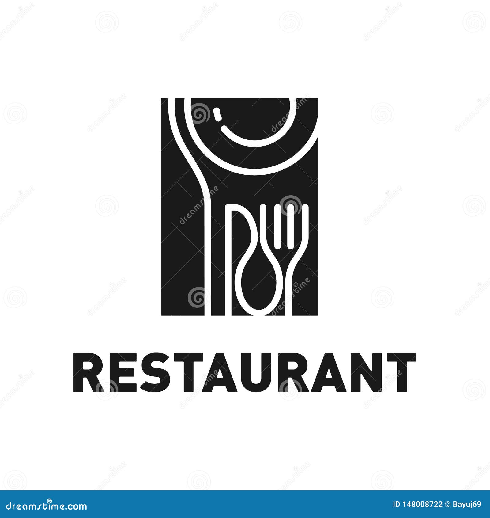 Vintage Restaurant Logo Design Inspiration Stock Vector Illustration Of Knife Design