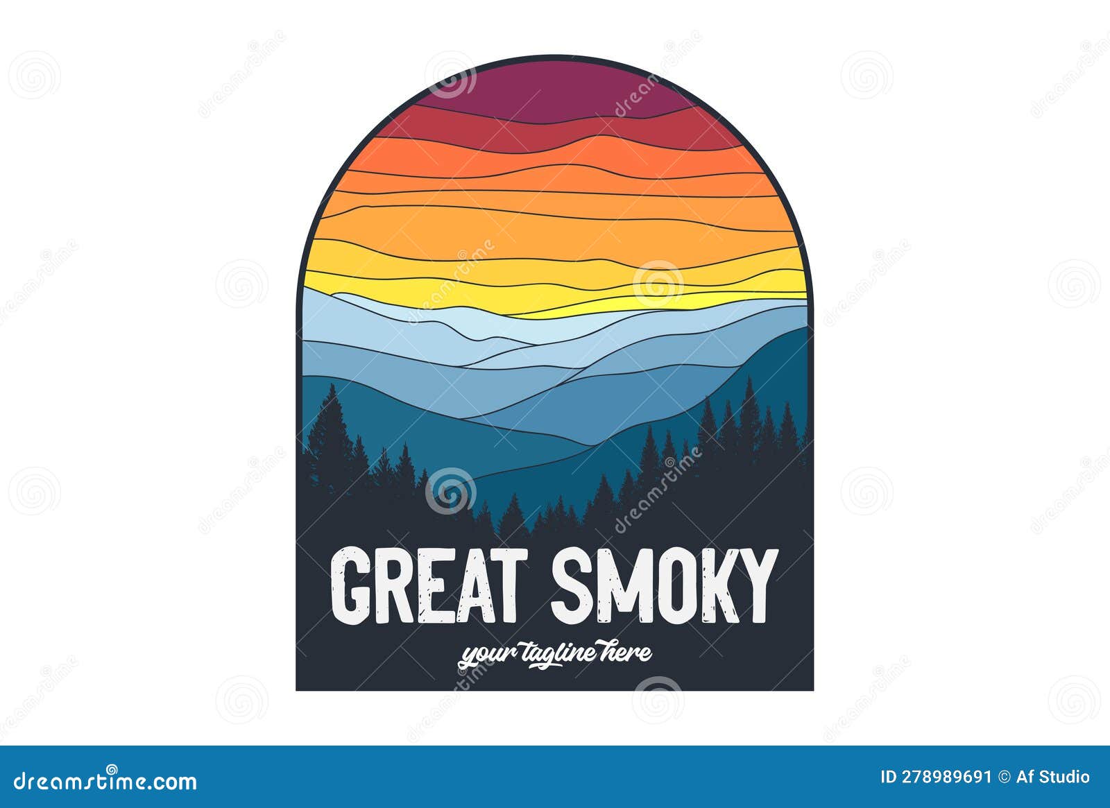 Great Smoky National Park Emblem