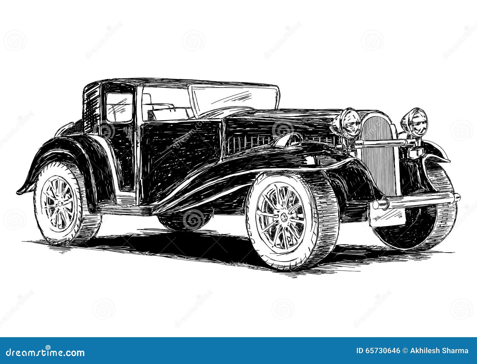 Incredible Antique car updated to modern age clipart with Best Inspiration