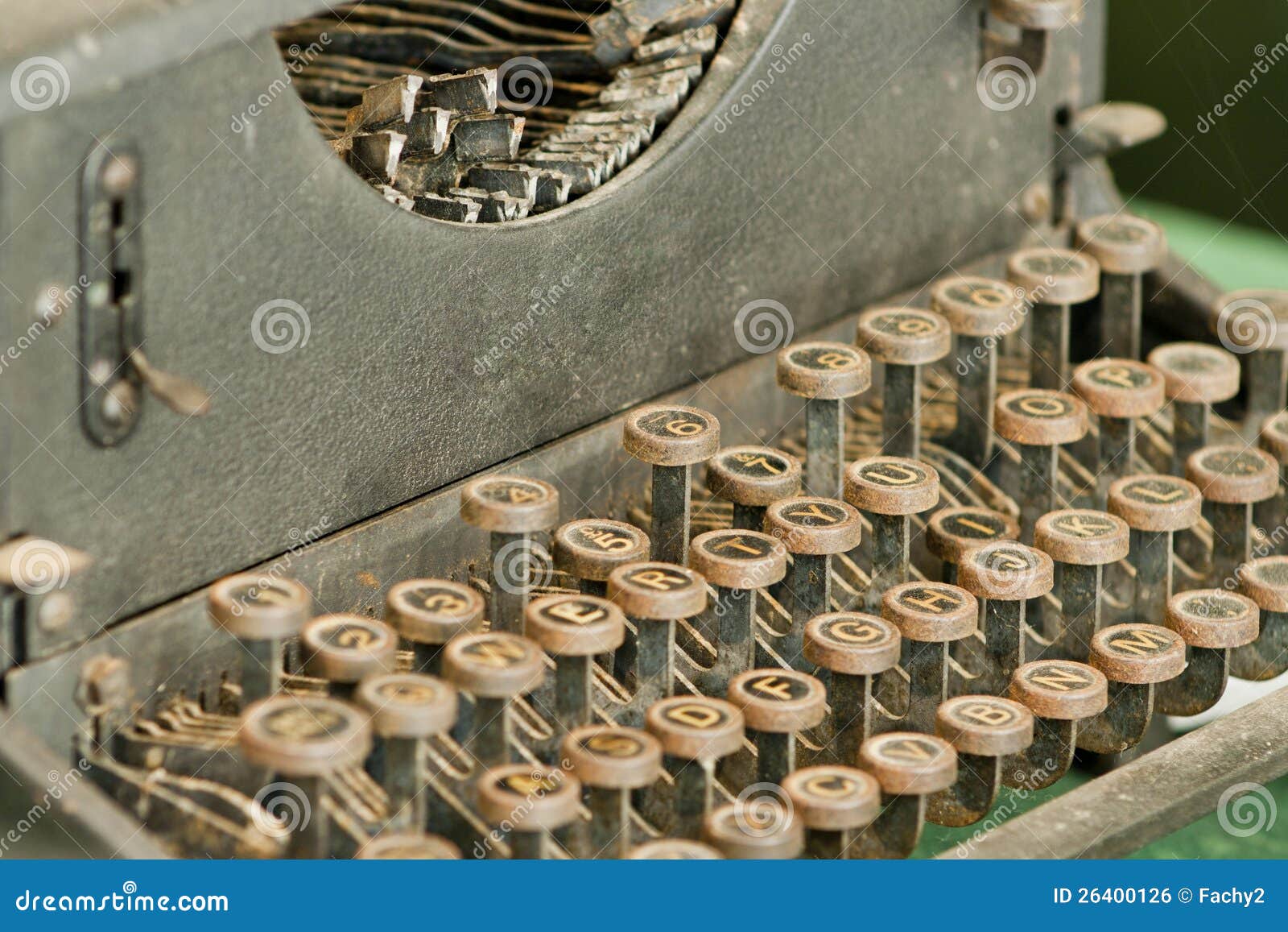 vintage retro typewriting machine