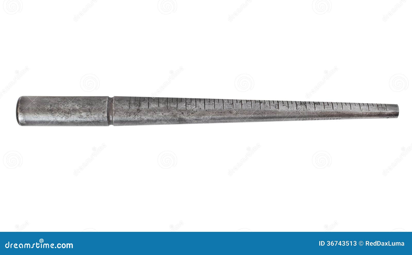 Vintage Ring Sizer Mandrel Tool Stock Image Image of corrosion
