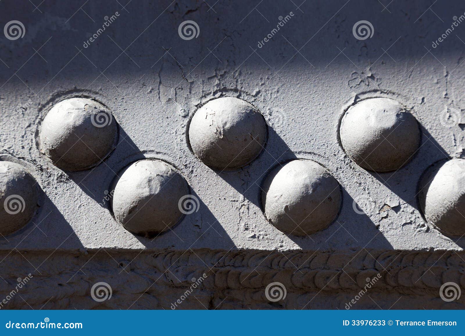 Vintage Rivets stock image. Image of paint, abstract - 33976233