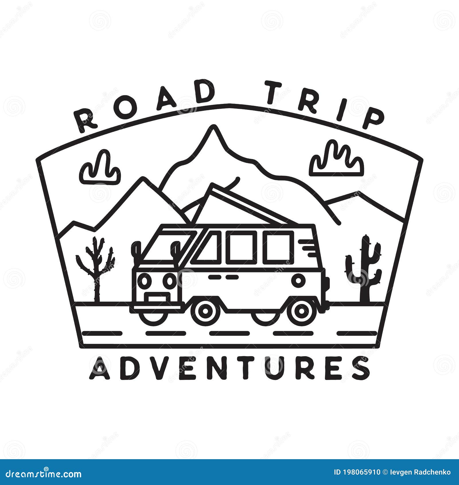 rv road trip clip art