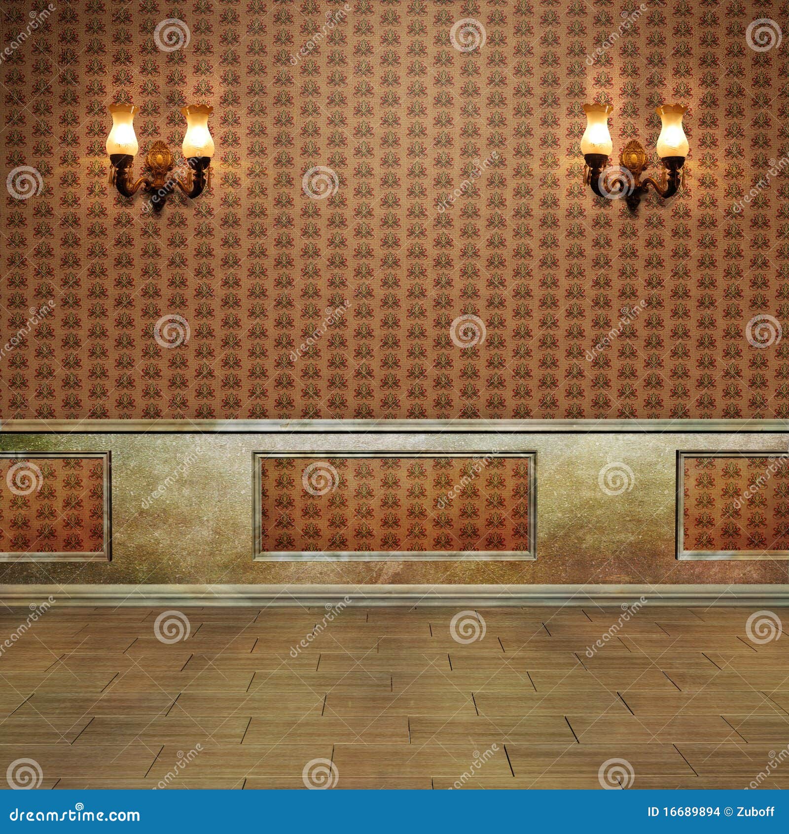 Vintage room stock photo. Image of ancient, texture, baroque 16689894