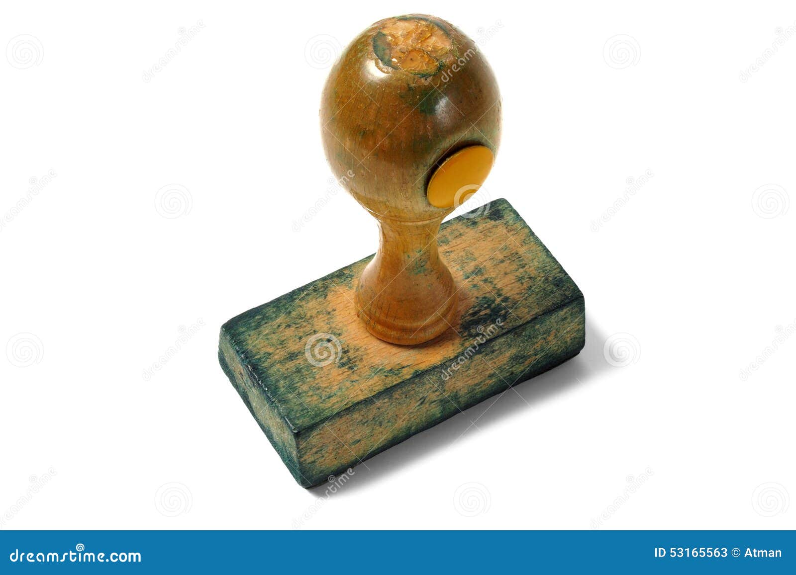 Vintage Rubber Stamp stock image. Image of vintage, utensil 53165563