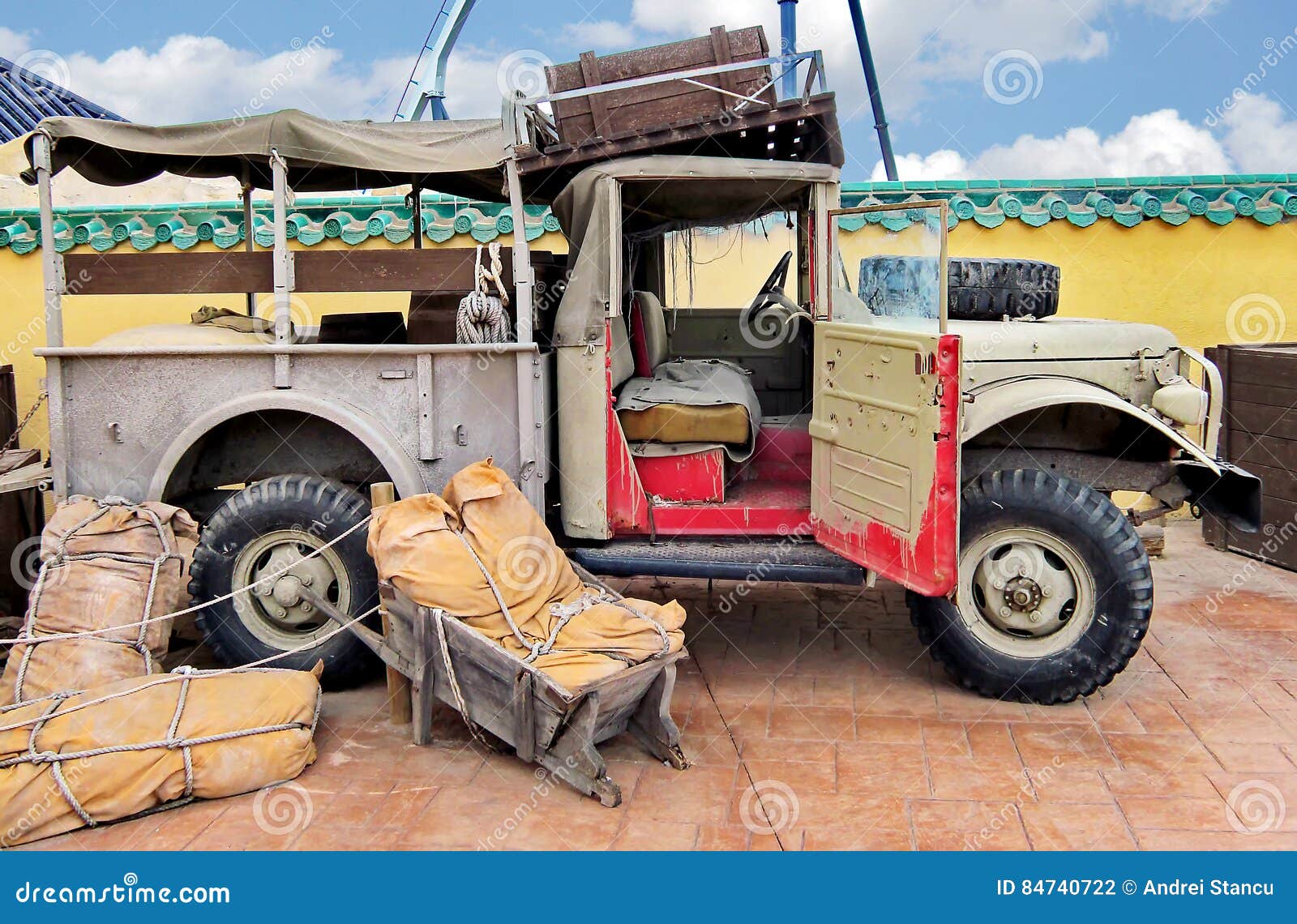 Vintage car stock photo. Image of retro, sport, fifties 84740722