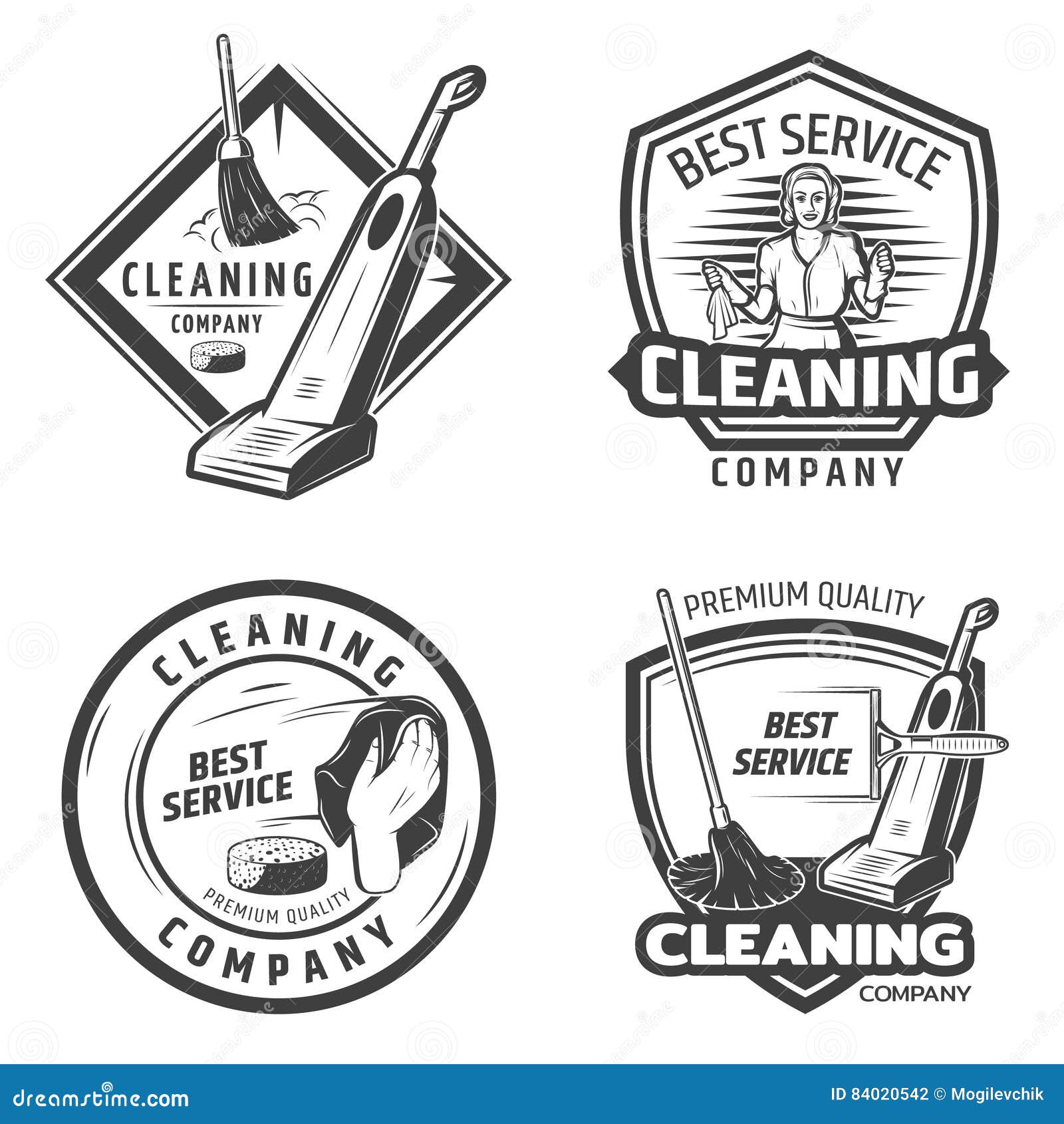 vintage sanitation emblems