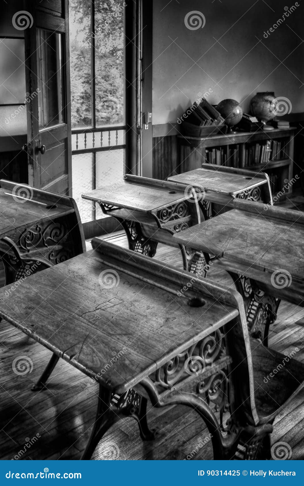 vintage schoolroom