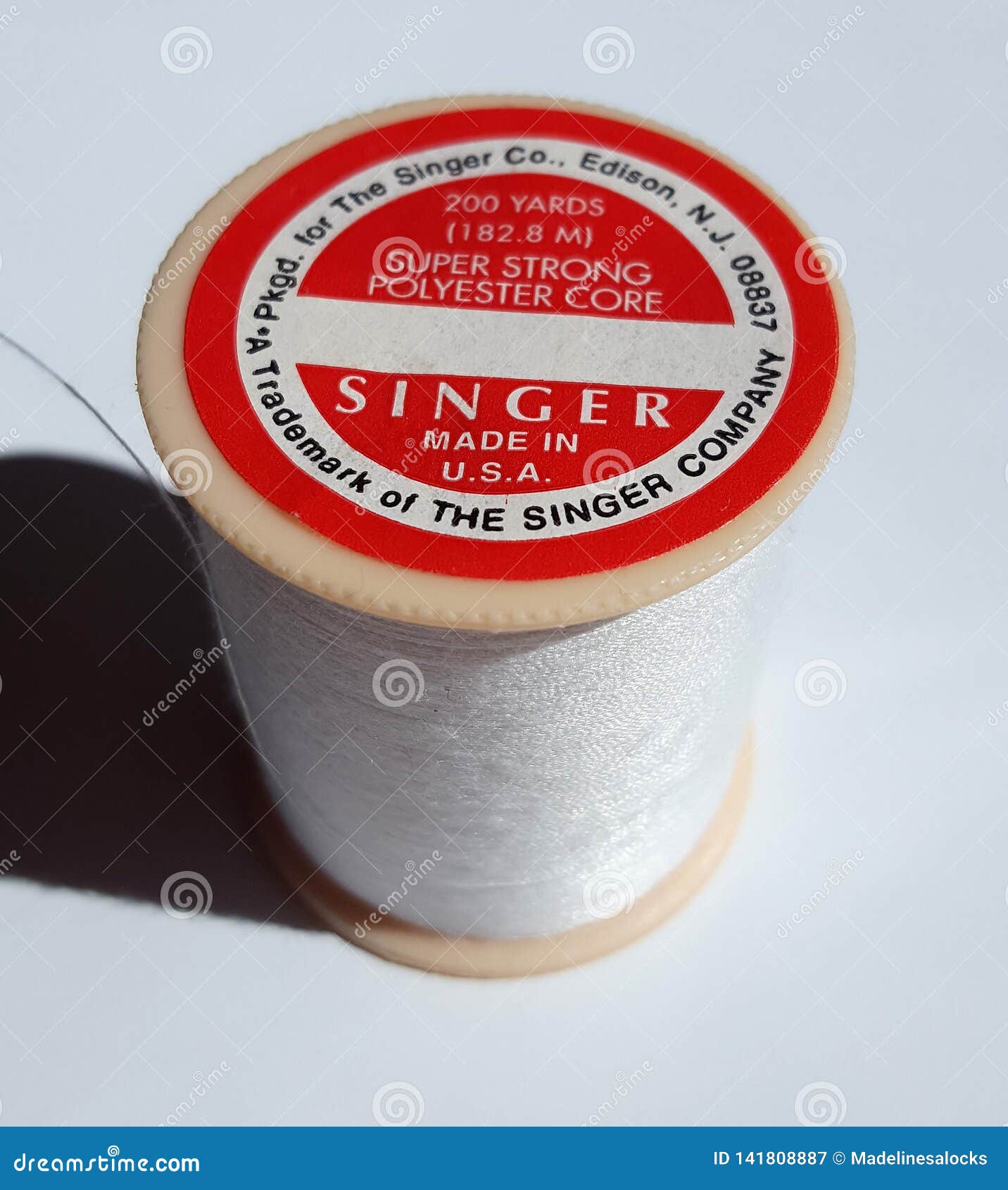 Vintage Singer Thread Made in the USA Editorial Photography Image of