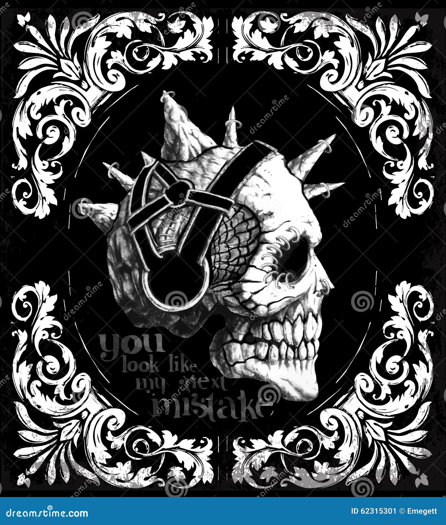 t shirt skull design