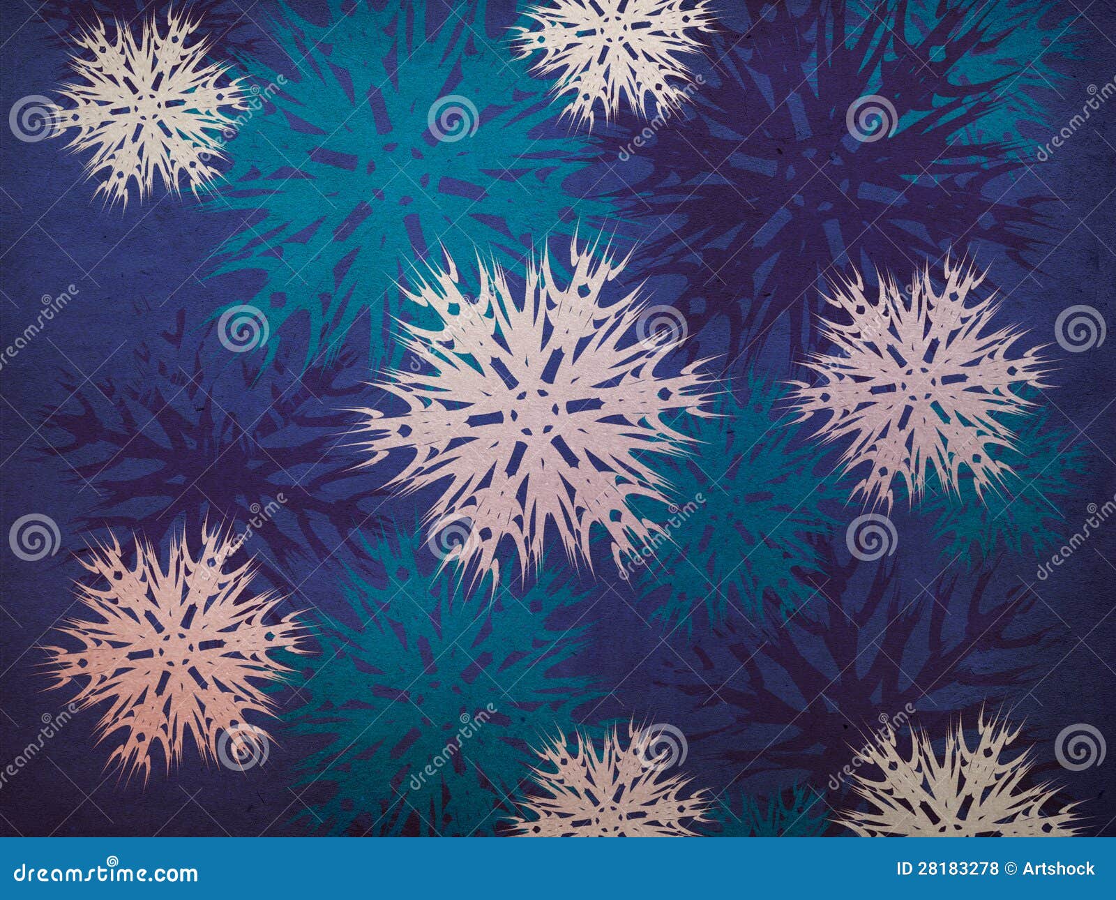 Vintage Snowflakes 2