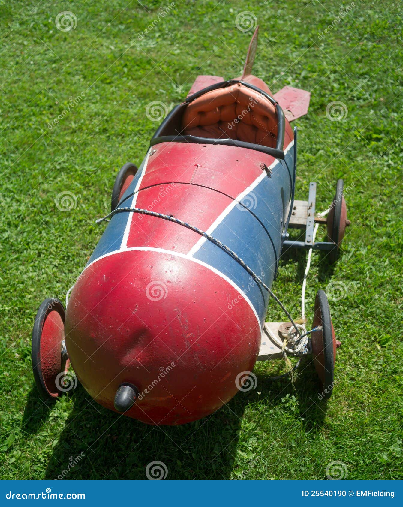 Vintage Soap Box Derby Car stock photo. Image of rocket - 25540190