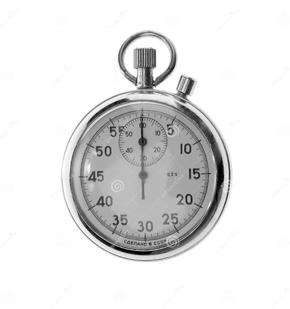 Vintage Stopwatch with Words Stock Photo Image of competition