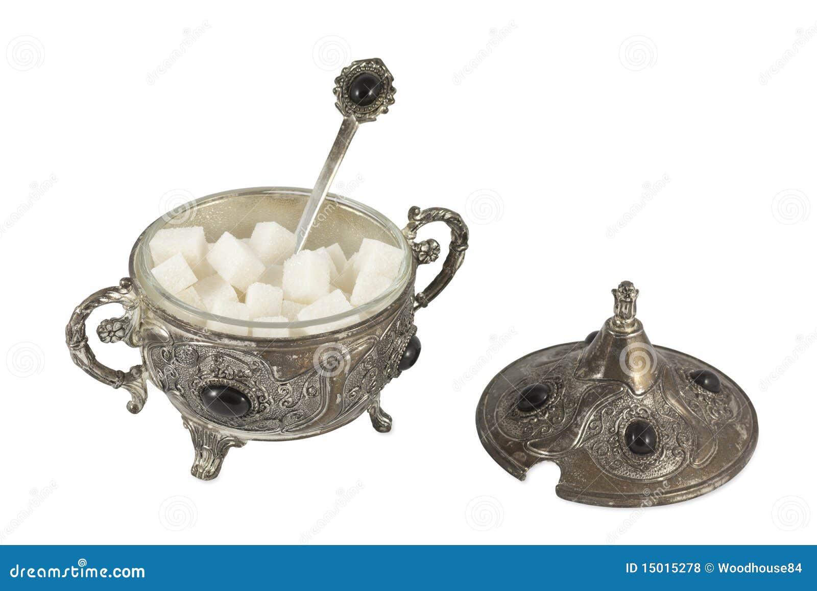 Download Vintage Sugar Bowl Stock Photo Image Of Food Full Metal 15015278 Yellowimages Mockups