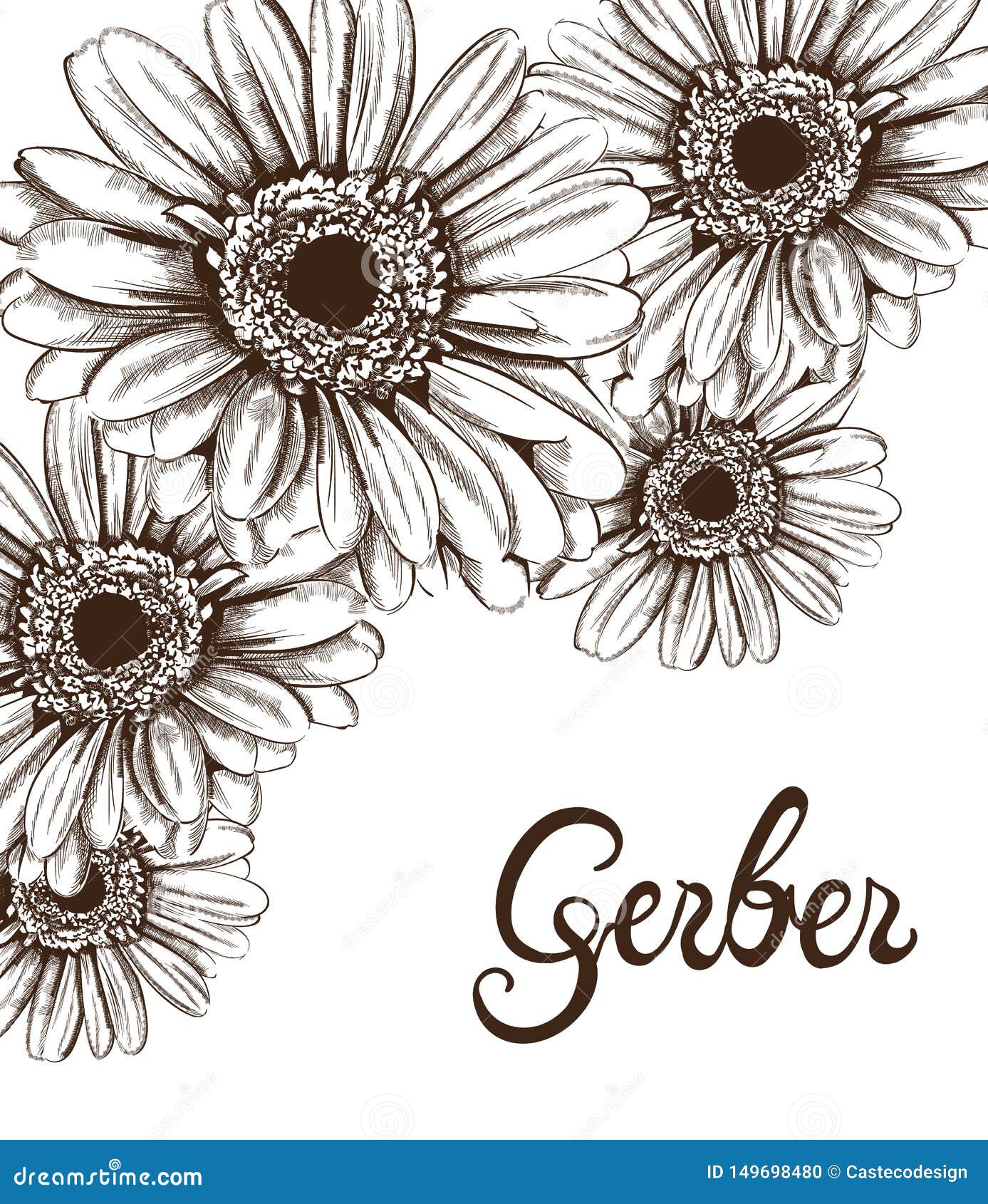 Download Vintage Sunflower Wreath Card Vector Line Art. Boho Style Posters Stock Vector - Illustration of ...